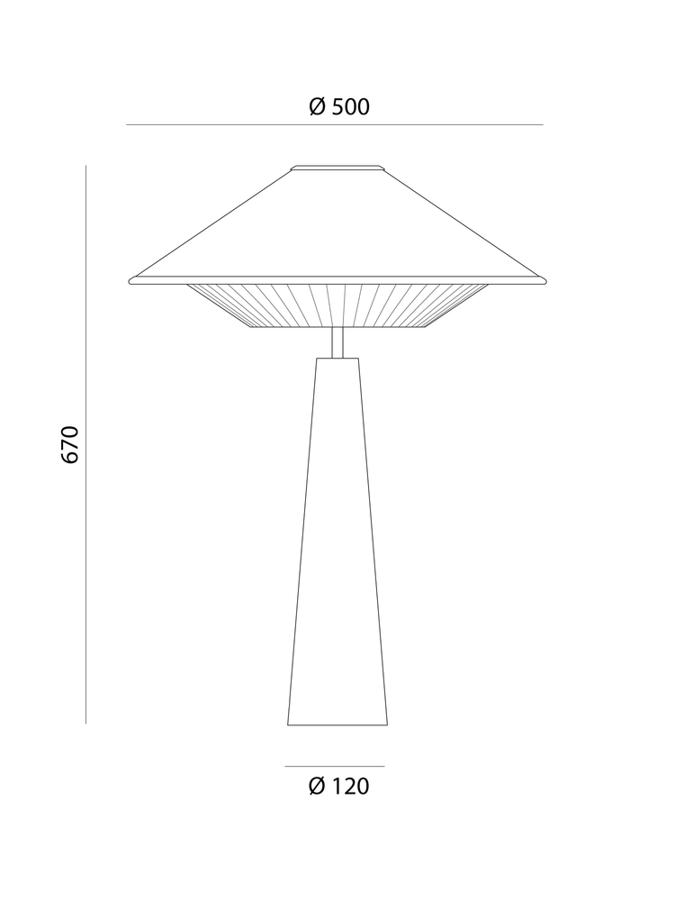 Lampe de table Otto