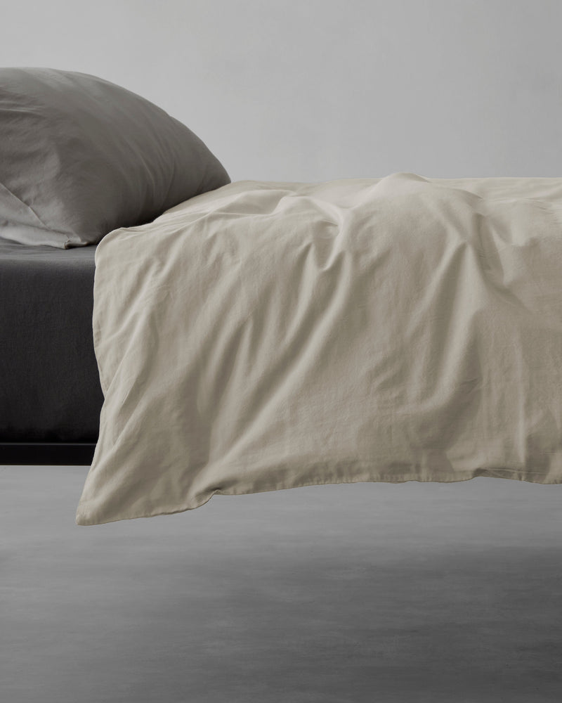 Housse de couette unie Miro