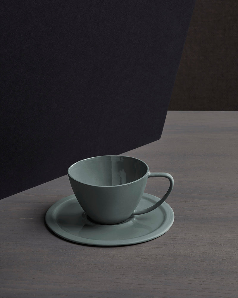 Tasse à café Onda avec plat