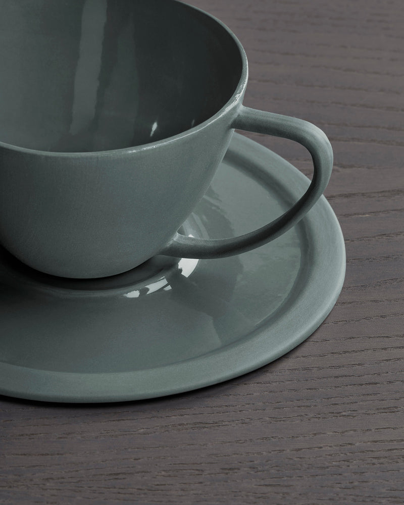 Tasse à café Onda avec plat