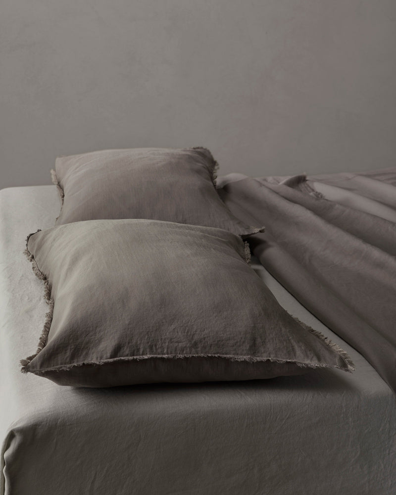 Ensemble de taies d'oreiller en satin