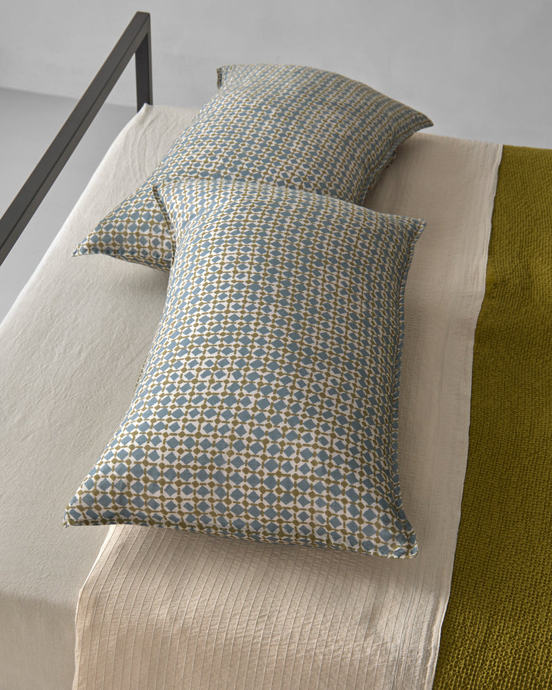 Nap Grid Pillow Cases Set